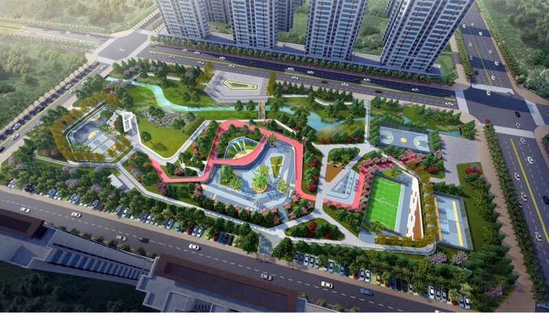图片[6]-现代公园广场小游园园林节点景观树池座椅坐凳小品草图大师SU模型-KK资源网