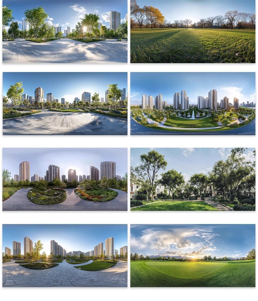 图片[7]-HDRI环境光贴图库天空HDR格式合集3Dmax素材su高清无水印外景全景-KK资源网