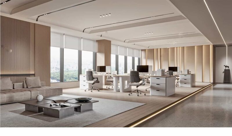 图片[5]-办公室SU模型CAD全套现代北欧会议室共享空间loft工作室草图大师-KK资源网