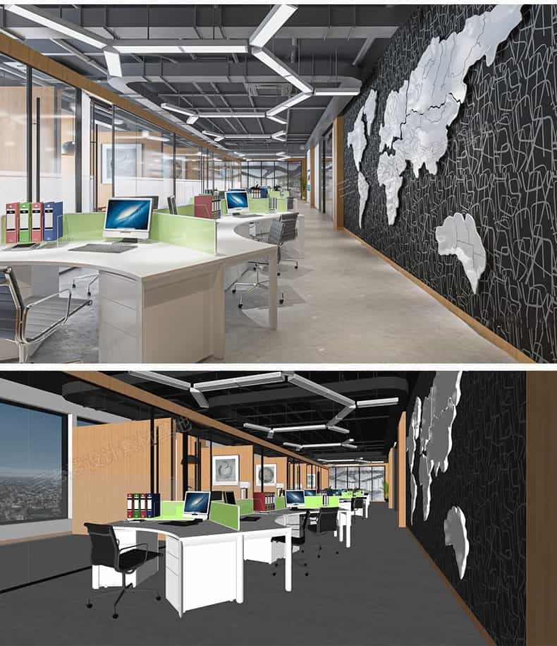 图片[7]-办公室SU模型CAD全套现代北欧会议室共享空间loft工作室草图大师-KK资源网