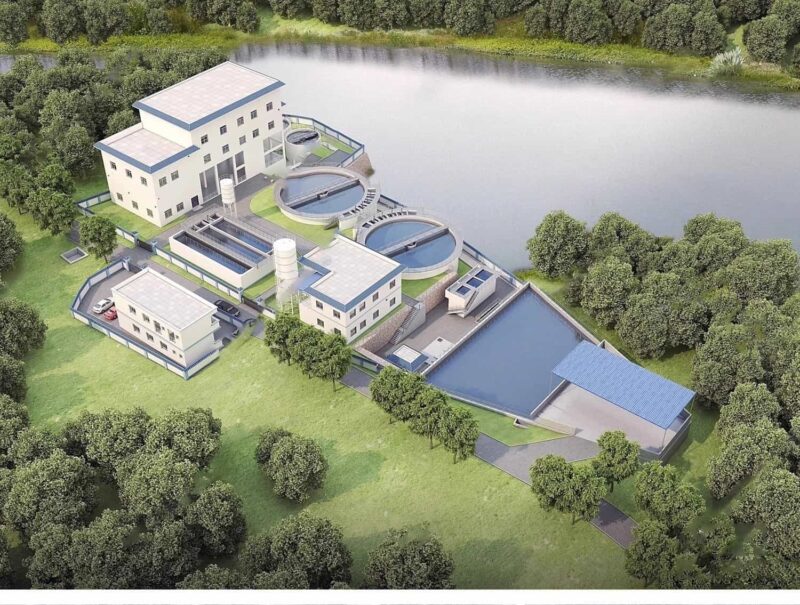 图片[3]-水库水坝su模型现代水利工程水闸发电站河流水电站堤坝草图大师-KK资源网