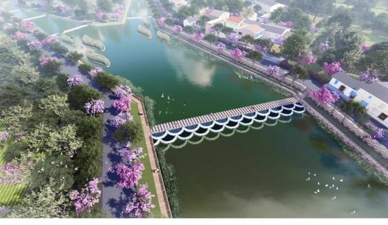 图片[4]-水库水坝su模型现代水利工程水闸发电站河流水电站堤坝草图大师-KK资源网