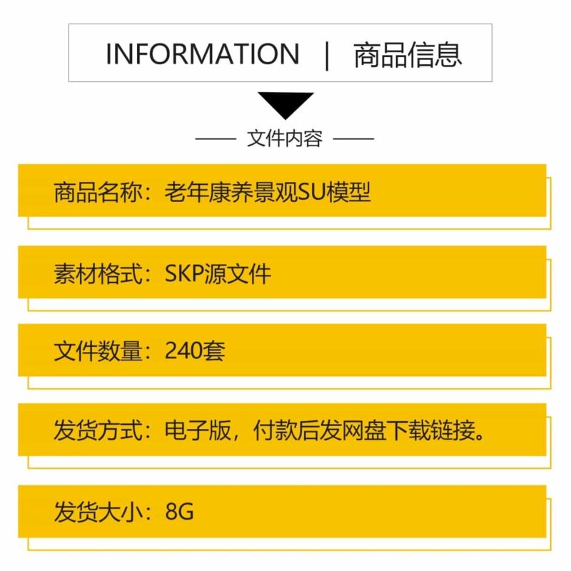 图片[2]-老年康养养老院景观SU模型 公园健身疗养五感花园活动区草图大师-KK资源网