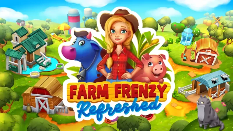 疯狂农场：刷新|Farm Frenzy: Refreshed中文【switch游戏】夸克网盘下载