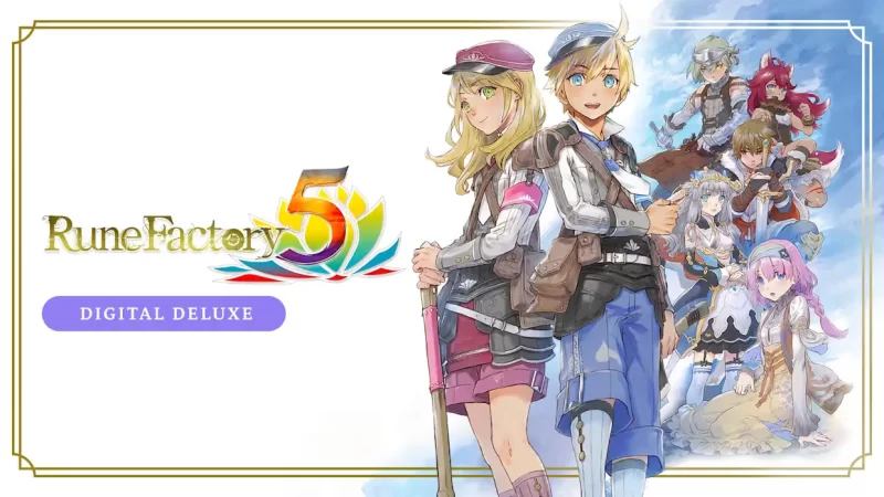 符文工坊5|符文工房5|Rune Factory 5中文【switch游戏】夸克网盘下载
