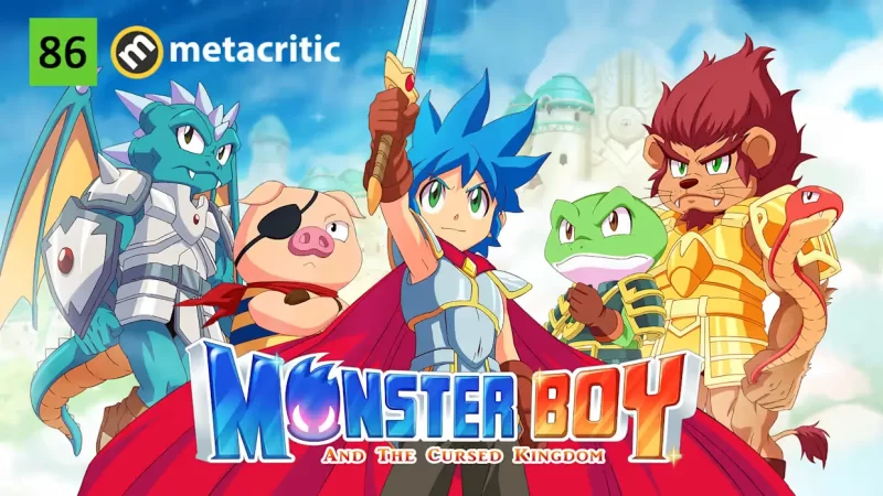 怪物小子诅咒王国|Monster Boy and the Cursed Kingdom中文【switch游戏】夸克网盘下载