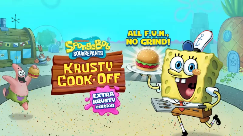 海绵宝宝：大闹蟹堡王|SpongeBob: Krusty Cook-Off中文【switch游戏】夸克网盘下载