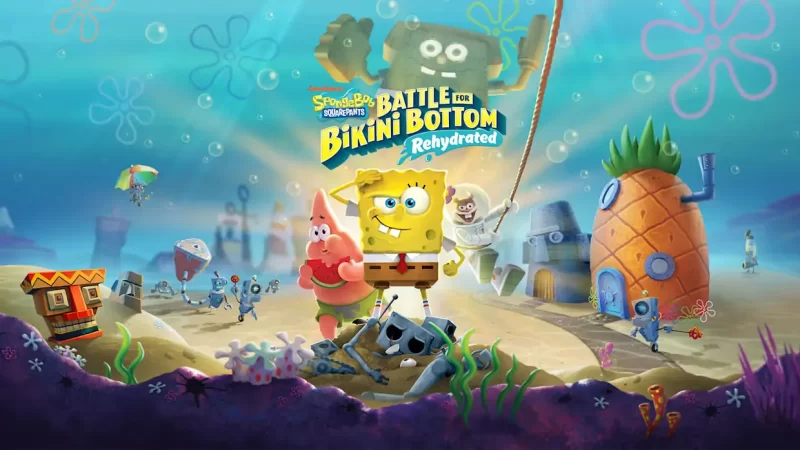 海绵宝宝：争霸比基尼海滩|SpongeBob SquarePants: Battle for Bikini Bottom中文【switch游戏】夸克网盘下载