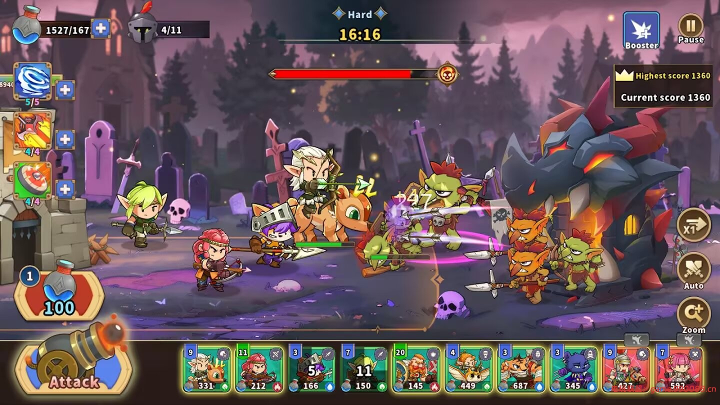 城堡战争防御（MOD菜单版）安卓单机游戏下载