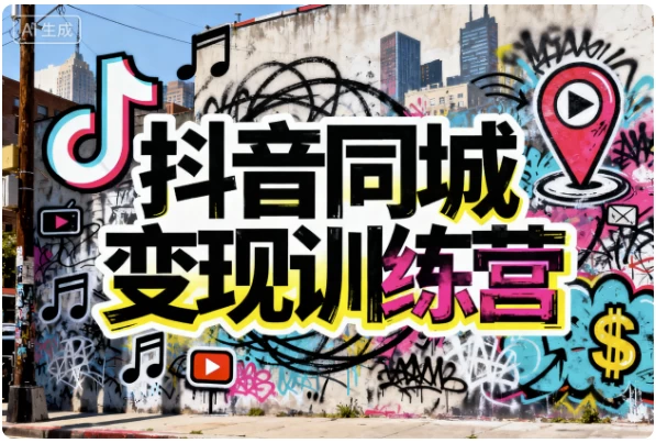 抖音同城变现训练营夸克网盘下载